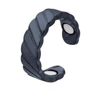 Ring Women Weight Loss, Ring Stress & Migraine Relief, Menopause Balance & Sleep Support, Fidget Toys Stress Relief (Black-B)