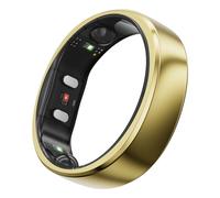 RINGCONN Gen 2 Smart Ring - Royal Gold, Size 8, Gold
