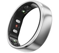 RINGCONN Gen 2 Smart Ring - Future Silver, Size 6, Silver/Grey