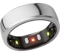 RINGCONN Gen 2 Smart Ring - Silver, Size 8, Silver/Grey