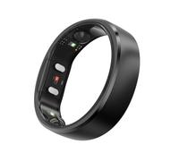 RingConn Gen 2, World’s First Smart Ring with Sleep Apnea Monitoring, No APP Subscription, 12-Day Battery Life, Stress/Heart Rate/Women's Health Tracker, Android & iOS Compatible (Black, Size 11)