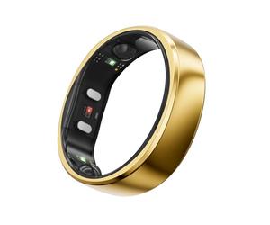 RingConn Gen 2, World’s First Smart Ring with Sleep Apnea Monitoring, No APP Subscription, 12-Day Battery Life, Stress/Heart Rate/Women's Health Tracker, Android & iOS Compatible (Gold, Size 11)