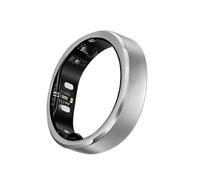 RingConn Gen 3, World’s First Smart Ring with Vascular Trends, No App Subscription, Vibration Alerts, Sleep, Fitness & Heart Rate, 14-Day Battery, Size Before You Buy(Size 15, Brushed Silver)