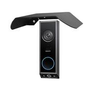 RingDoorbell Rain Cover for eufy E340 C30 C31 Blink Doorbell Anti-Glare Protection Weather Protector, Housing Hood Rain Shield for Most Video Doorbells, Black