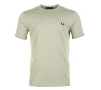 Fred Perry Mens Regular Fit Ringer T-Shirt - Colour: R89 Seagrass - Size: Medium