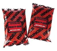 Ringers Meaty Red Method Groundbait Mix - 1000g Bulk Pack.