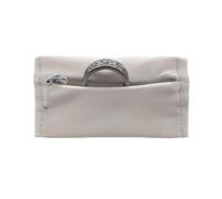 RingHero Wristband Ring Holder: Secure Wedding & Engagement Ring Pouch for Gym, Travel & Work | Prevent Loss & Damage | Hidden Zippered Pocket for Valuables | 4-Way Stretch - White