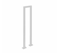 Ringhiera Per Scale in Metallo Per Interni Balaustre E Corrimano Per Soppalchi Hotel E Ville Ringhiere Di Sicurezza Per Scale Per Bambini E Anziani Bianco Forma A U Altezza 85 Cm 33 5 Pollic