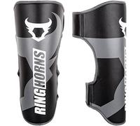 Ringhorns, Charger Shin Guards, Men's, L, Black
