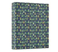 Ringing Folder Three Ringing 1.5 in Pack of 1 Magical Star Heart Pine Tree