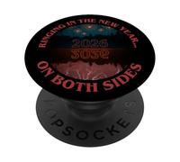 Ringing in the New Year on Both Sides 2026 Design PopSockets Adhesive PopGrip