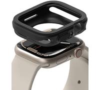 Ringke Air Sports for Apple Watch Series 9/8 / 7 45mm, 6/5 / 4 / SE 44mm Case [Flexible TPU] Slim Fit Lightweight Shockproof Protective Cover - Black