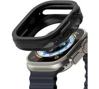 Ringke Air Sports for Apple Watch Ultra 3/2 / 1 49mm Case [Flexible TPU] Slim Fit Lightweight Shockproof Protective Cover - Black