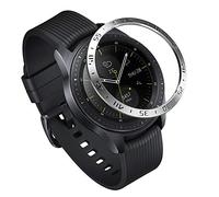Ringke Bezel Styling for Galaxy Watch 42mm / Gear Sport, Bezel Ring Case Adhesive Cover Anti Scratch Protection for Galaxy Watch Accessory [Stainless Steel] GW-42-01