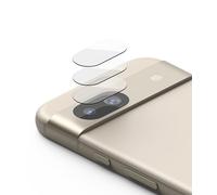 Ringke Camera Glass [3 Pack] Compatible with Google Pixel 8a Camera Lens Protector, Tempered Glass HD Clear Shockproof Scratch Resistant Full Cover Protection
