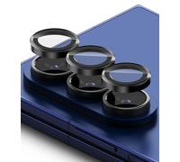 Ringke Camera Lens Frame Compatible with Samsung Galaxy Z Fold 7 Camera Lens Protector [2 Pack/Scratch Resistant] HD Clear 9H Tempered Glass with Aluminium Alloy Individual Ring Cover