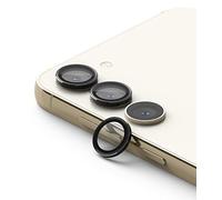 Ringke Camera Lens Frame Glass Protector Compatible with Samsung Galaxy S23 Plus/Galaxy S23, Camera Lens Tempered Glass and Aluminum Frame - Black