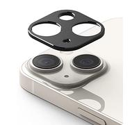 Ringke Camera Styling Compatible with iPhone 14, iPhone 14 Plus Camera Lens Protector, Aluminium Frame Tough Protective Adhesive Cover Sticker - Black