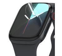 Ringke Dual Easy Film for Apple Watch Series 11/10 46mm Screen Protector [3 Pack] [Flexible & Self-Healing EPU] Scratch Resistant Multi-Layer Protective Film