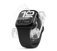 Ringke Dual Easy Pro Film for Apple Watch Series 11/10 42mm Screen Protector with Easy Installation Tool [2 Pack] [Flexible & Self-Healing EPU] Scratch Resistant Multi-Layer Protective Film