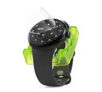 Ringke Dual Easy Pro Film for Google Pixel Watch 4 41mm Screen Protector with Easy Installation Tool [2 Pack] [Flexible & Self-Healing EPU] Scratch Resistant Multi-Layer Protective Film