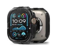 Ringke Fusion Bumper Compatible with Apple Watch Ultra 2/1 Case, [Double-Layer] Rugged Bumper Frame Protection Transparent Color Cover - Black