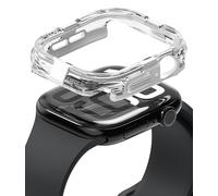 Ringke Fusion Bumper for Apple Watch Series 11/10 42mm Case [Double-Layer] Rugged Bumper Frame Protective Cover - White