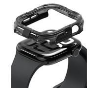 Ringke Fusion Bumper for Apple Watch Series 11/10 42mm Case [Double-Layer] Rugged Bumper Frame Protective Cover - Black