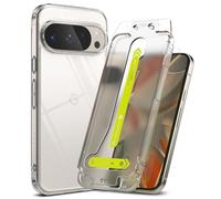 Ringke Fusion Case Compatible with Pixel 10 Pro XL [Clear] + Easy Slide Tempered Glass Compatible with Pixel 10 Pro XL [2 Pack]