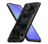 Ringke Fusion-X [Heavy Duty Protection] Compatible with Samsung Galaxy A56 / A36 5G Phone Case, Scratch Resistant Shockproof Protective X-Design Bumper Cover - Camo Black