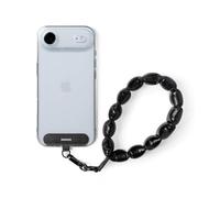 Ringke Holder Link Puffer Hand Strap with Patch [Soft & Plush] Quilted Puffy Wrist Lanyard with Carabiner
