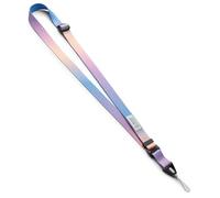 Ringke Lanyard Strap, Adjustable Shoulder Neck Phone Strap with Easy-Buckle for Cell Phone Case, AirPods/Galaxy Buds, Camera, DSLR, USB, Key Ring/Chain, ID Card, etc. - Aurora