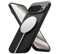 Ringke Onyx Designed for Google Pixel 10 Pro XL Case [Compatible with Pixelsnap/MagSafe] [Non-Slip] Anti-Fingerprint Slim-Fit Protective Cover with Precise Camera Cutouts - Magnetic Black