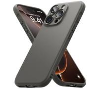 Ringke Onyx for iPhone 16 Pro Max Case [Anti-Fingerprint Texture] Slim Lightweight Protective Cover with Full Coverage Camera Protection & Non-Slip Side Grip - Gray
