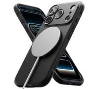 Ringke Onyx for iPhone 17 Pro Case [Compatible with MagSafe] [Anti-Fingerprint Texture] Slim Lightweight Cover with Full Coverage Camera Protection & Non-Slip Side Grip - Magnetic Black