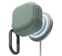Ringke Onyx Magnetic for Samsung Galaxy Buds 4 Pro / 4 Case with Carabiner [Compatible with MagSafe] Non-Slip Anti-Fingerprint Texture, Shockproof Protective Cover - Sage Green