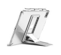 Ringke Outstanding Multi-Angle Adhesive, Spring-Action with Non-Slip Pad Stand for Tablets, E-readers and Phones - Light Gray
