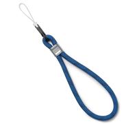 Ringke Rope Hand Strap, Wrist Size Durable Adjustable Polyester Thick Sturdy Wristlet String with Carabiner for Cell Phone Case, Earbuds, Camera, Gaming Console, ID Card Holder, etc. - Blue