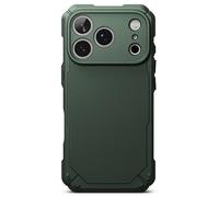 Ringke Rugged Gear for iPhone 17 Pro Max Case [Rugged TPU Bumper] [Full Coverage Camera Protection] Heavy Duty Drop Protection Frame Cover with Non-Slip Side Grip - Dark Green