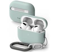 Ringke Silicone Compatible with AirPods Pro 2 Case, Silicone Shockproof Anti-Scratch Prevent Impurities Protective Case for AirPods Pro 2nd Generation - Seafoam