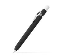 Ringke Silicone Drafting Pencil Case Compatible with Apple Pencil Pro / 2 Case, Soft Silicone Non-Slip Secure Grip Classic Design Protective Cover for Apple Pencil Pro / 2nd Generation - Black