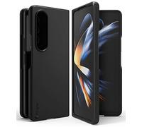 Ringke Slim Case Compatible with Samsung Galaxy Z Fold 4, Soft Coating Hard Thin Premium PC Lightweight Protective Phone Cover for Z Fold4 5G (2022) - Black