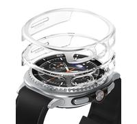 Ringke Slim Compatible with Samsung Galaxy Watch 8 Classic 46mm Case [2 Pack] Ultra Thin Lightweight Hard PC Cover - Clear & Alphine Clear
