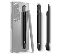 Ringke Slim Compatible with Samsung S Pen Fold Edition Holder Designed For Galaxy Z Fold 4, Adhesive Premium Hard PC Pen Slot - Black