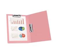 Ringless Binder Double Metal Clip Binder for 150 Sheets Letter Format