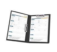 Ringless Binder Punchless Double Metal Clip Office File Folder