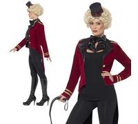 Ringmaster Costume Circus Showman Fancy Dress Outfit New UK 8-18