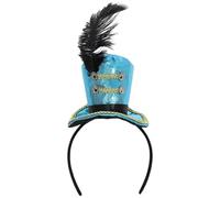 Ringmaster Hat For Girls - Mini Top Hat Headband Fascinator Showman Headband Hat For Circus Costume Accessories For Adult Kids