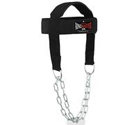 RingMaster Head Harness Padded Weight lifting Neck Strength Builder Training Boxing Exerciser Adjustable Steel Chain