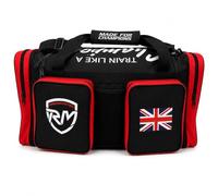 RingMaster Sports Large Training Kit Bag Duffel Multi Pocket Durable Kickboxing, Boxing, MMA, Martial Arts (Union Jack)